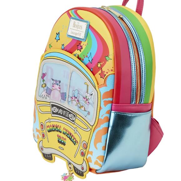 Loungefly Beatles Magical Mystery Tour Mini - Picture 3 of 4